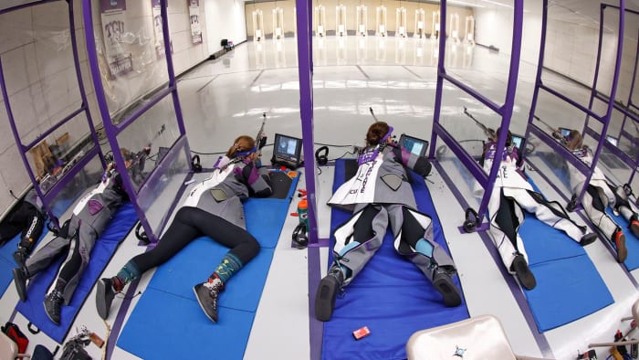 TCU Women's Rifle Team